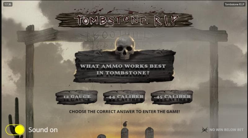 Tombstone RIP slot game