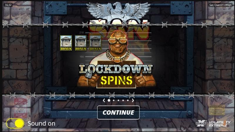 San Quentin xWays slot game