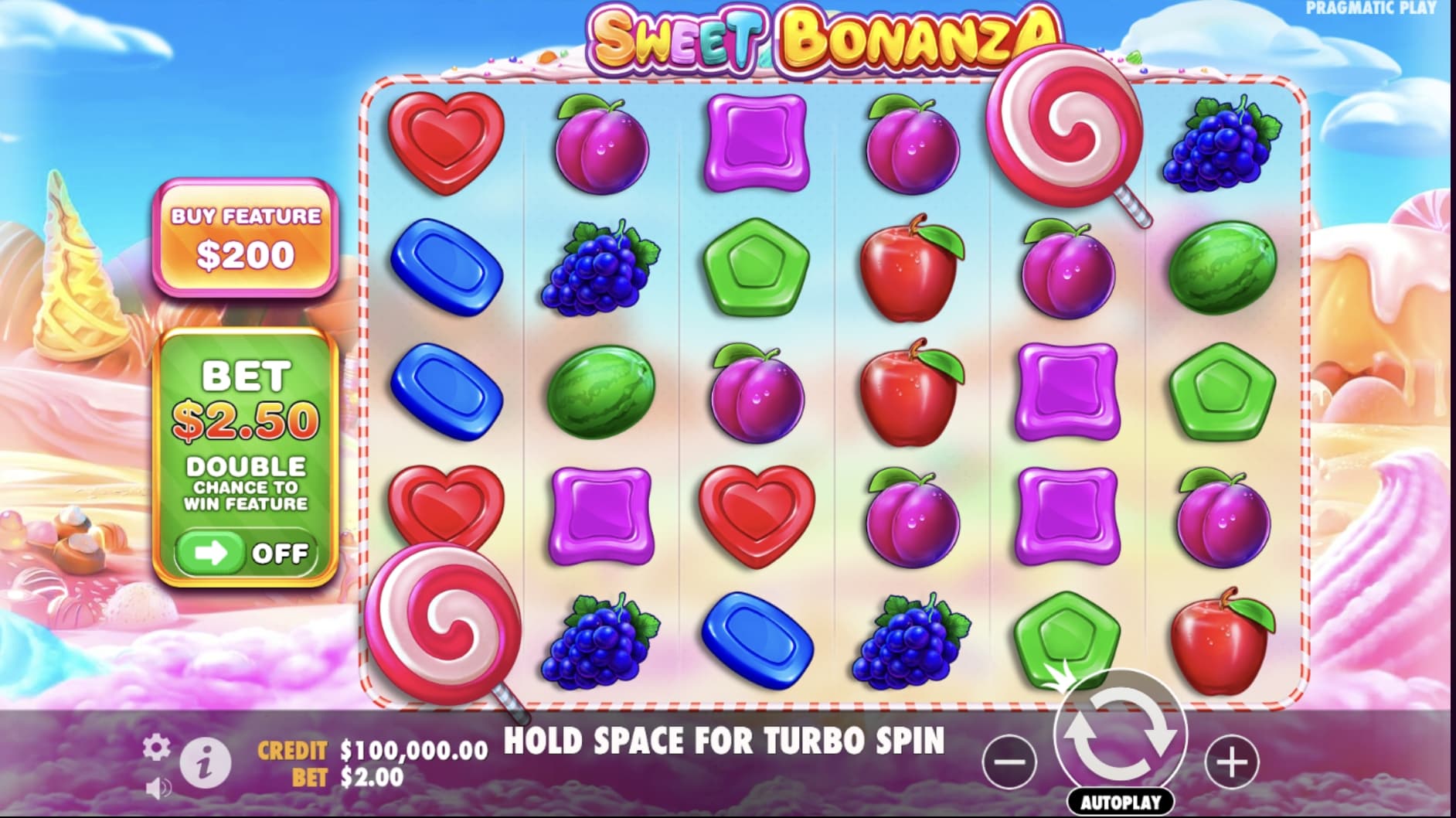 Sweet Bonanza slot game